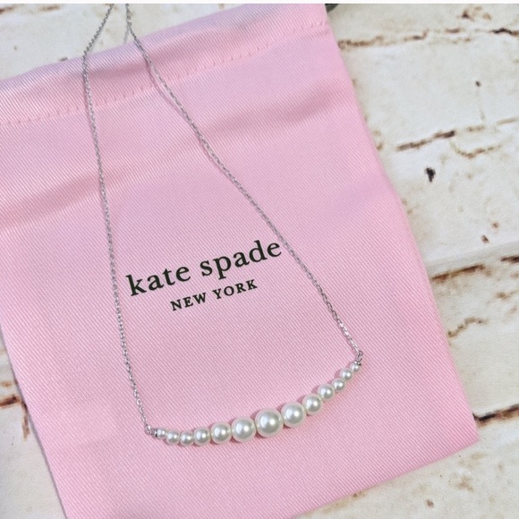 Kate Spade Modern Pearls Necklace Nwt 